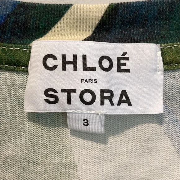 Abstract Multicolor Women's Top - Picture 9 of 11